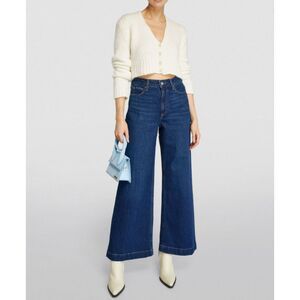 $249 PAIGE Wide-Leg Harper Jeans